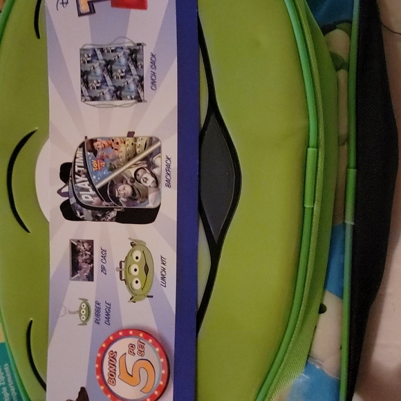 NEW Disney Pixar Toy Story 4     5-Piece Backpack Set - Picture 7 of 7